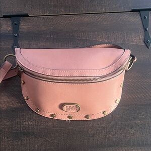 Tan Leather Crossbody Bag